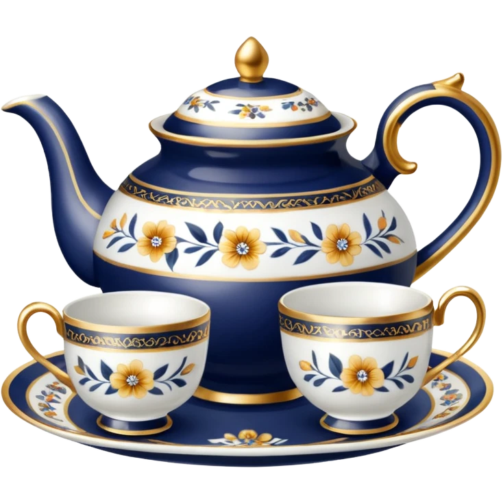 Bridgerton Inspired Emoji : Tea Set – A delicate teacup or teapot, for the countless tea scenes and gossip sessions. emoji