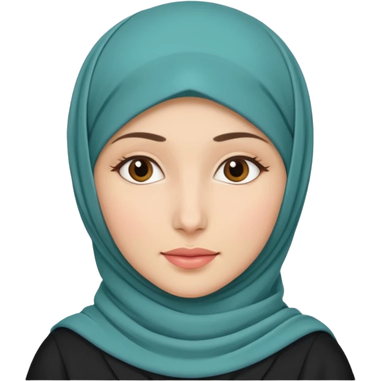 wanita berhijab emoji