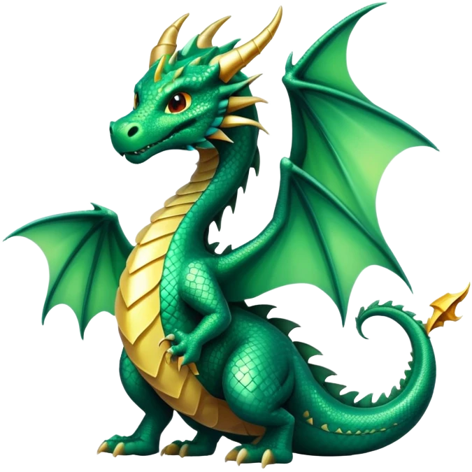 Dragón mágico emoji