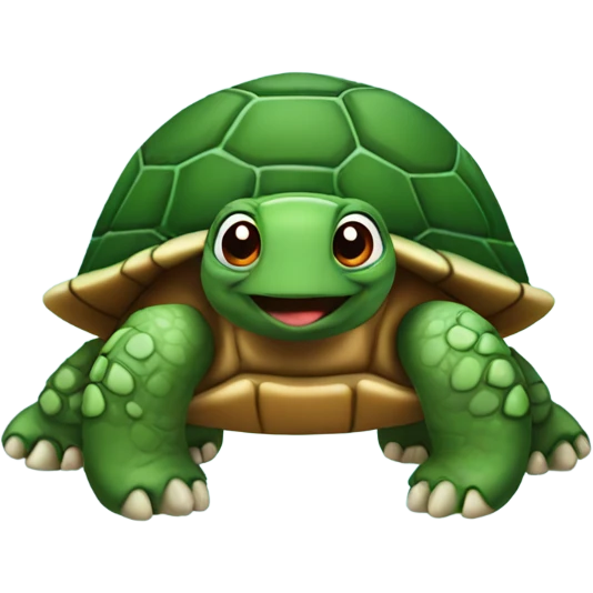 christmas turtle emoji