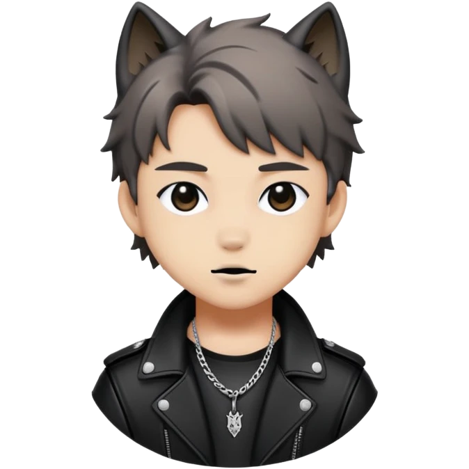 Stray kids wolf baddie emoji