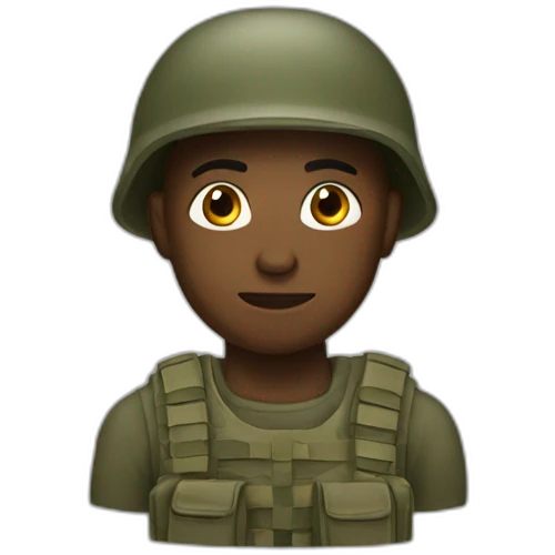soldier emoji
