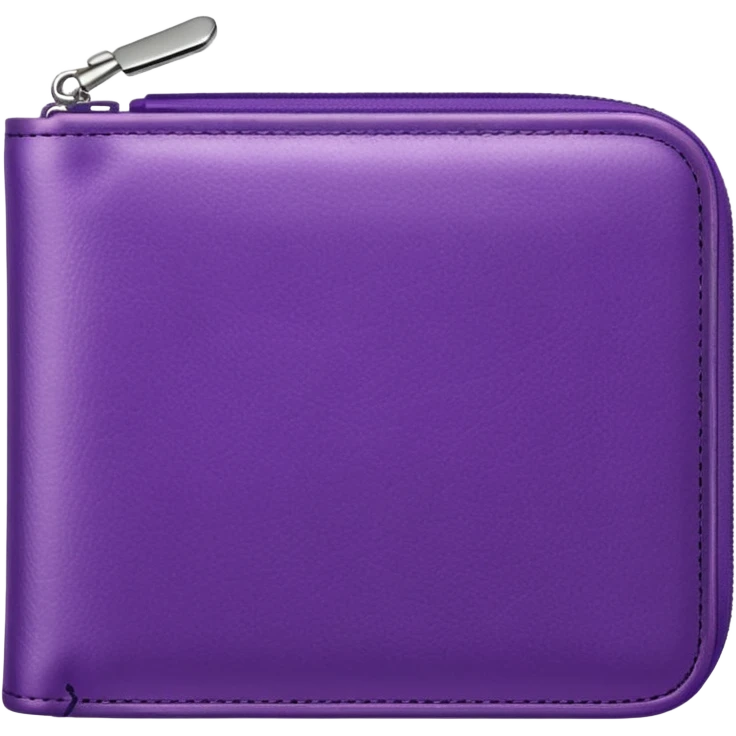 glitter purple wallet emoji