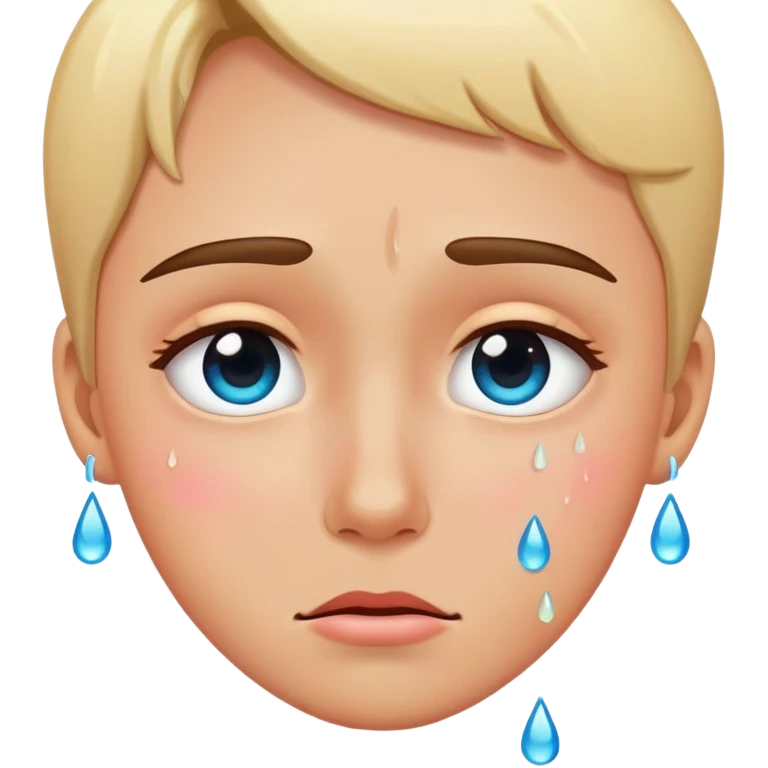 colorful crying  emoji