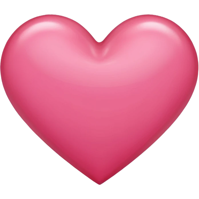 Redish pink heart  emoji