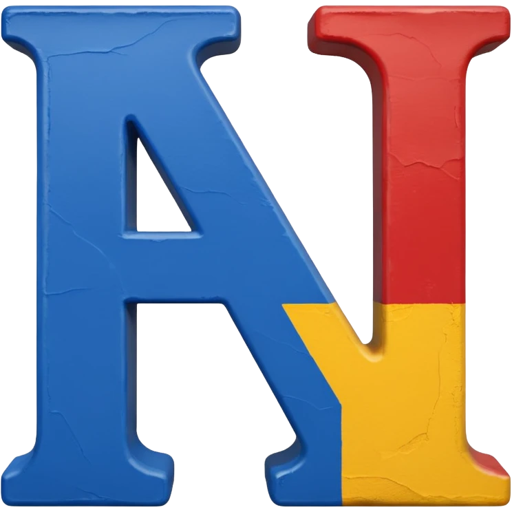 "ATX" Block letters painted the colors of the stemmas state flag emoji