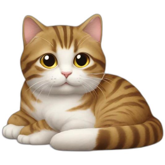 Un Chat sur un chat sur un chat sur un chat emoji