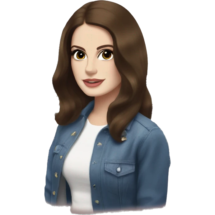 lana del rey being a mixmaster emoji