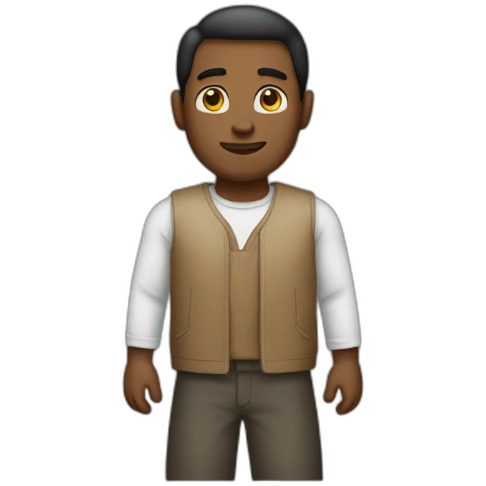 A men without no arm emoji