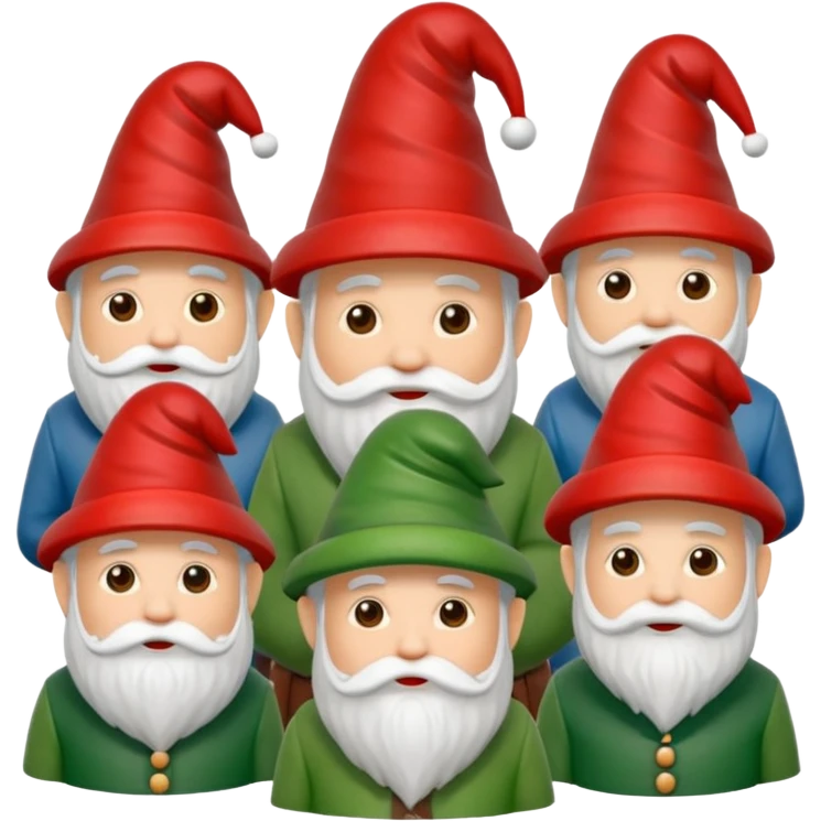crea un emoji de un jardín de gnomos emoji