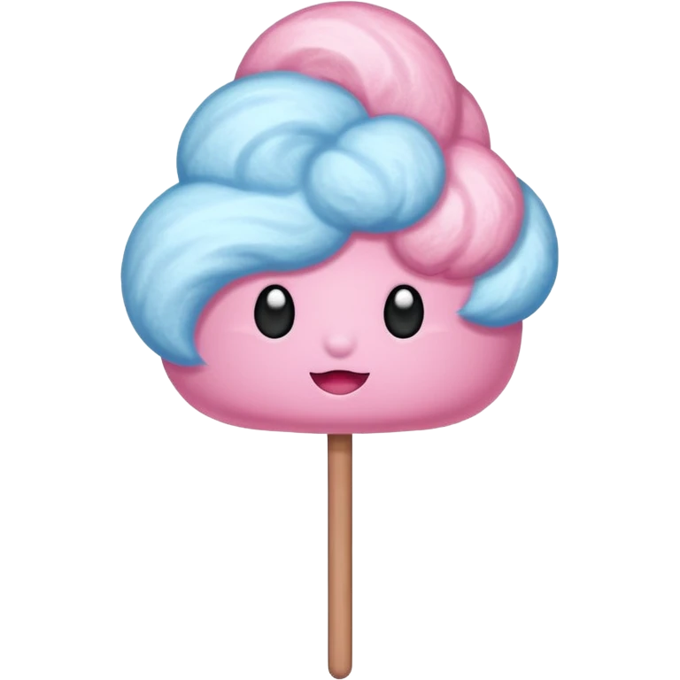 cotton candy stick emoji