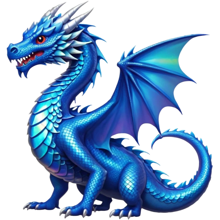 Blue dragons emoji
