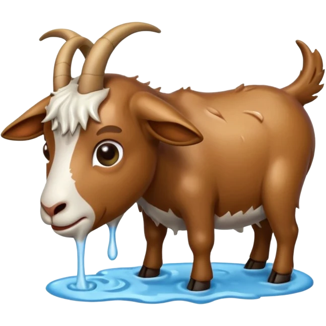 Goat Vomiting  emoji