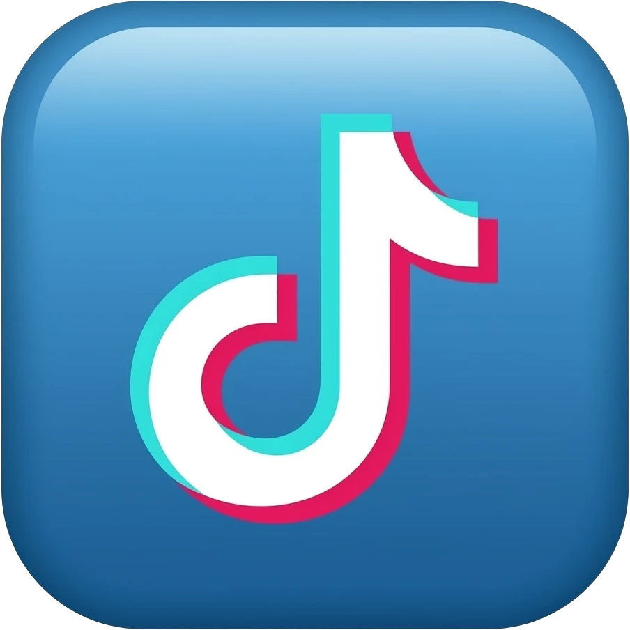 tiktok Blue verified logo emoji
