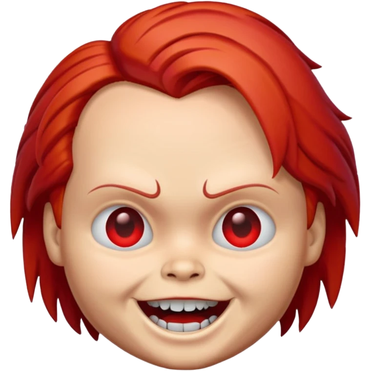 Un emojin de chuky emoji