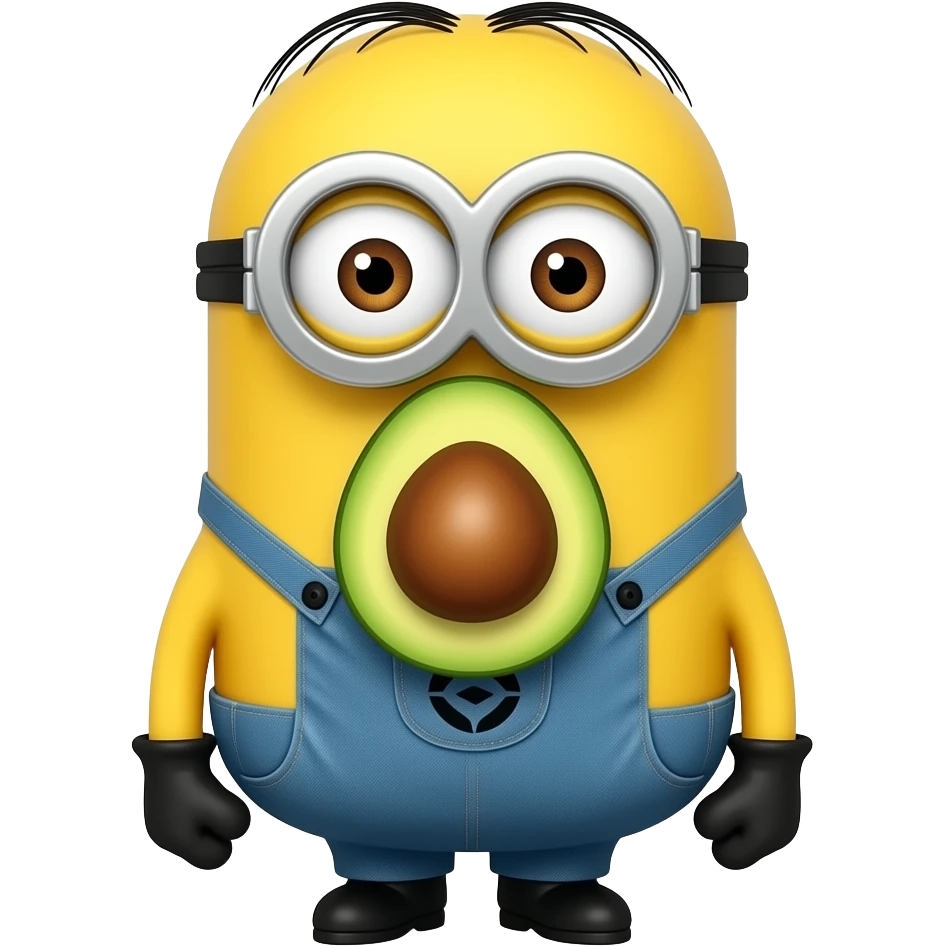 abacate boca Minions emoji