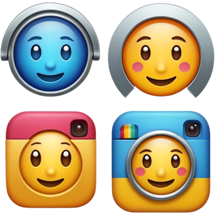 Instagram mavi tik en gerçekçi  emoji