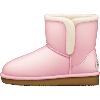 light pink uggs emoji