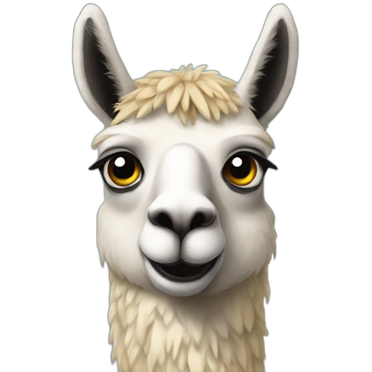cool llama emoji