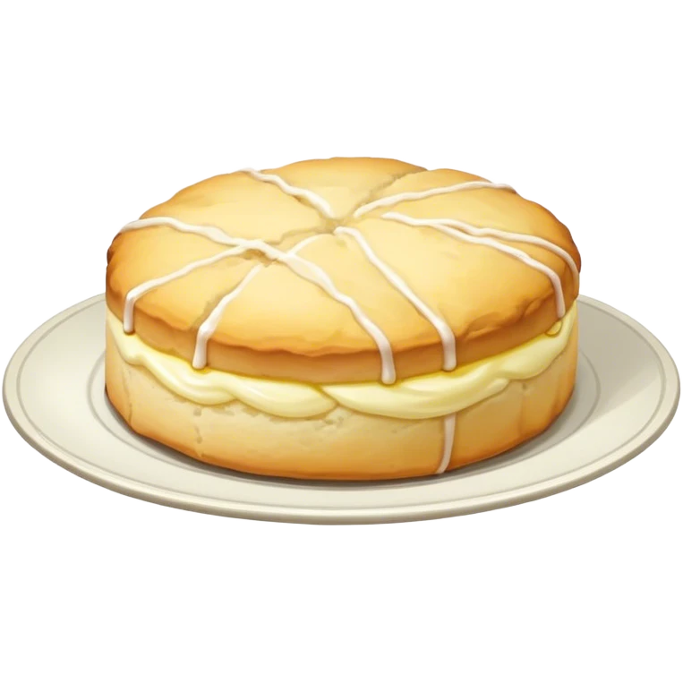 Lemon scone emoji