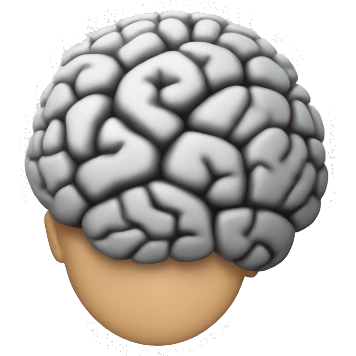 Brain-storming emoji