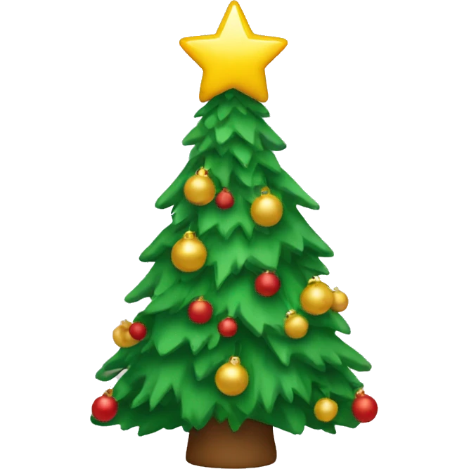 create a christmas tree emoji emoji