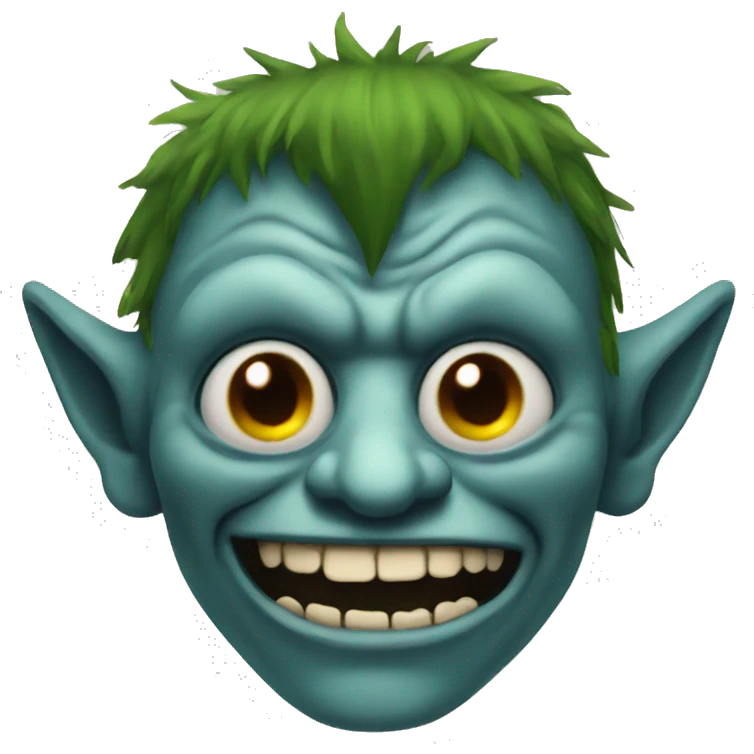 troll face demon emoji