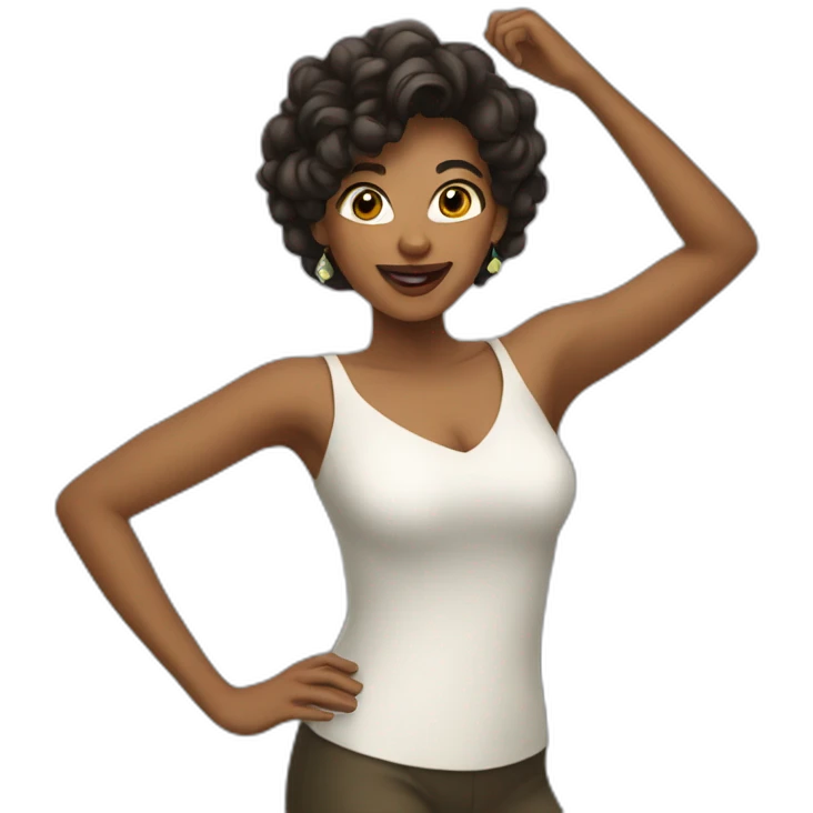 femme salsa emoji