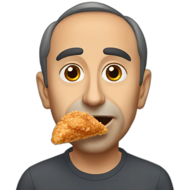 eric zemmour eat kfc emoji