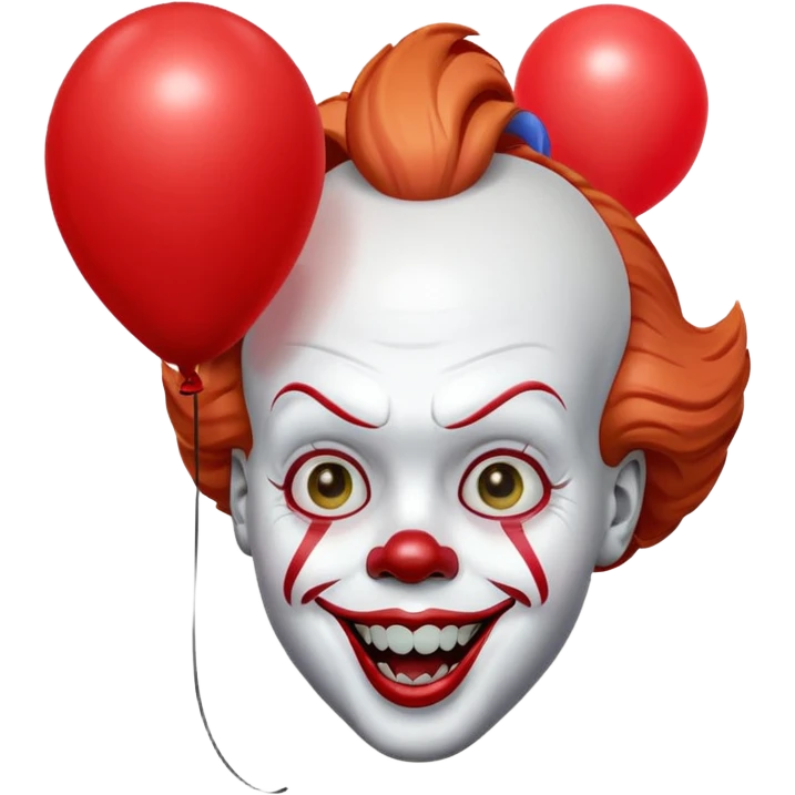 Pennywise with his ballon emoji