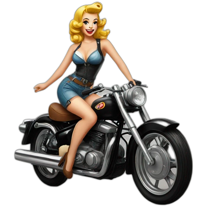 pin up moto emoji