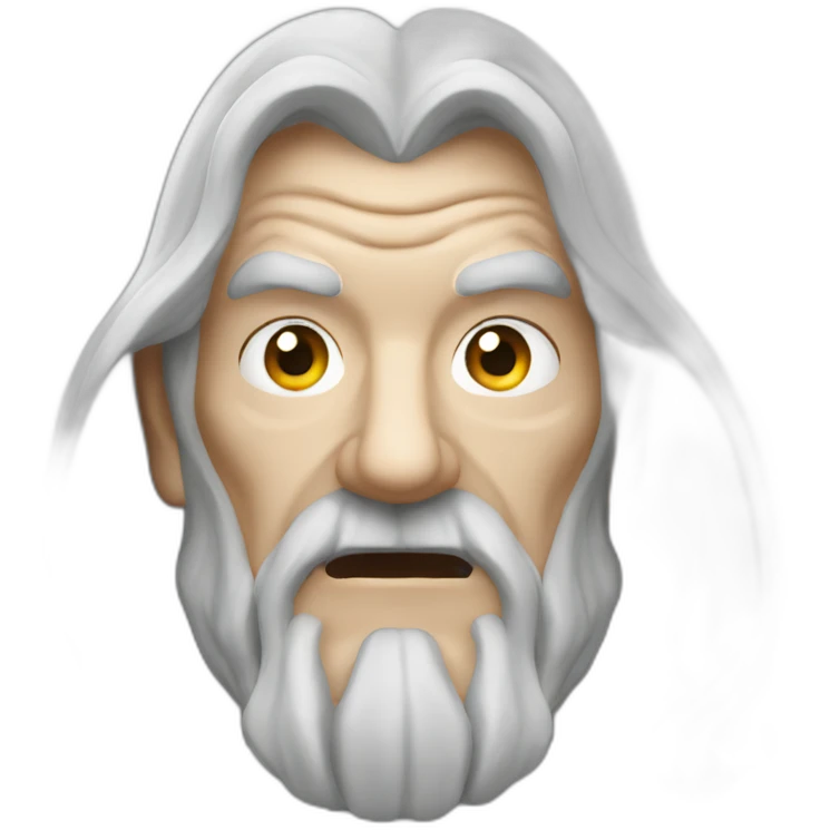 gandalf looking hungry emoji