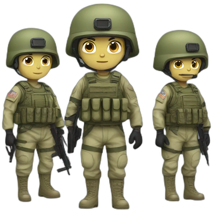 Military Special force emoji