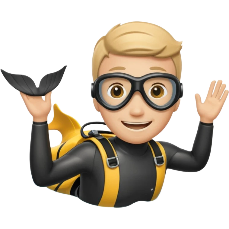 diver fin emoji