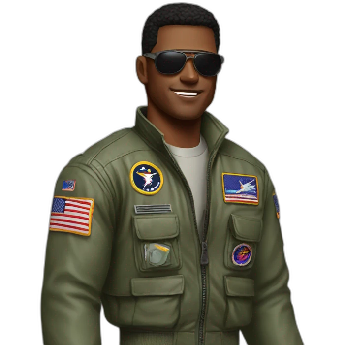 top gun emoji
