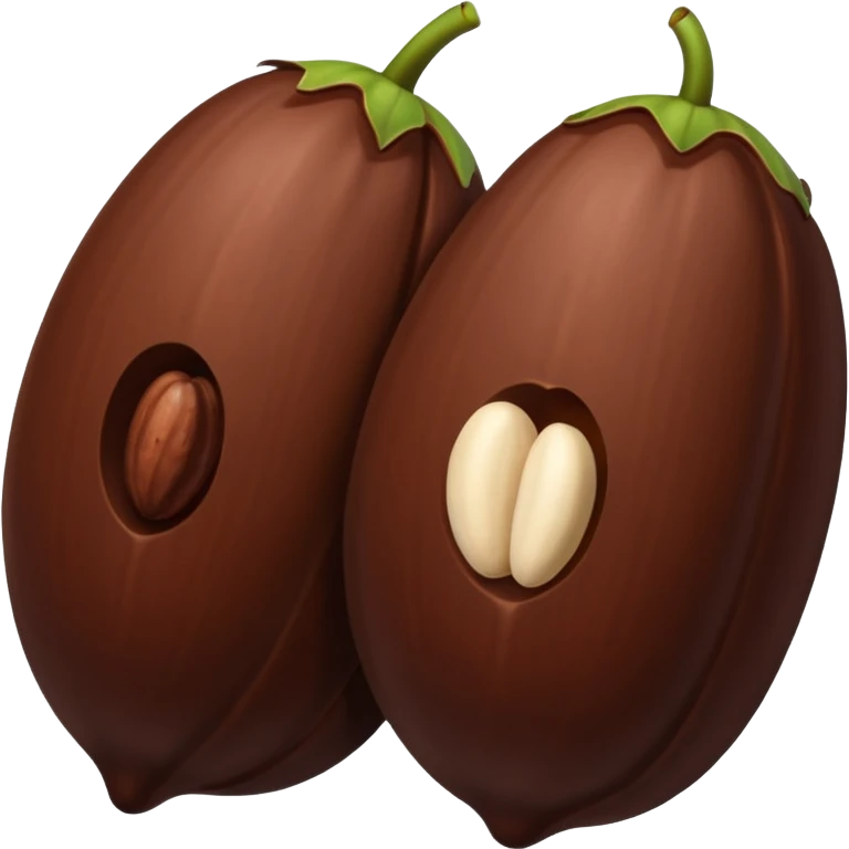 now generate beans of cocoa emoji