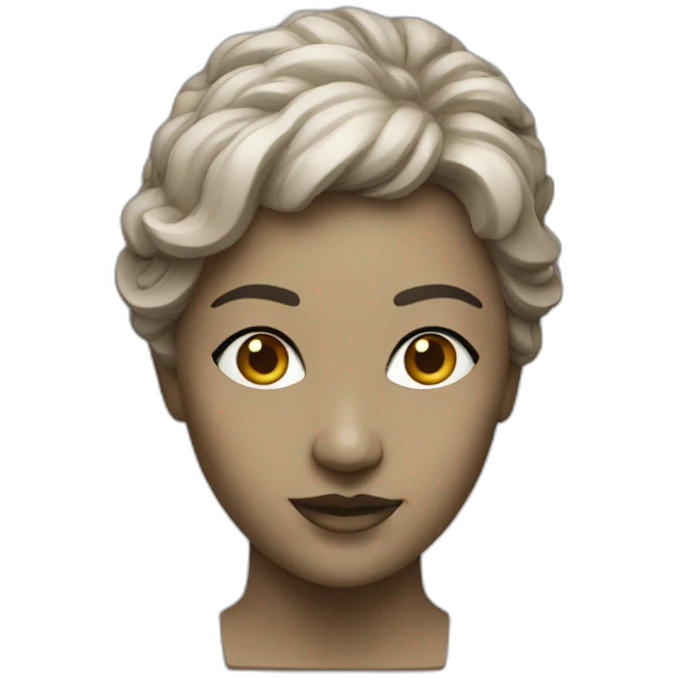 woman statue emoji