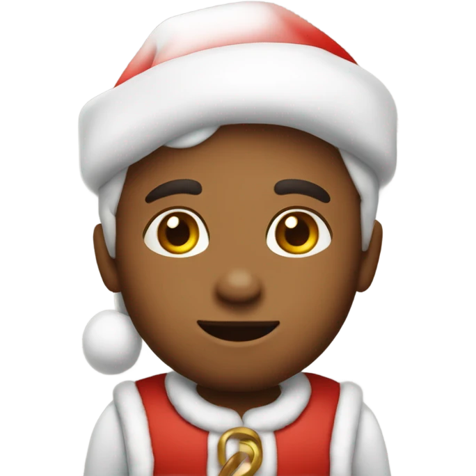 Santa’s little helper emoji