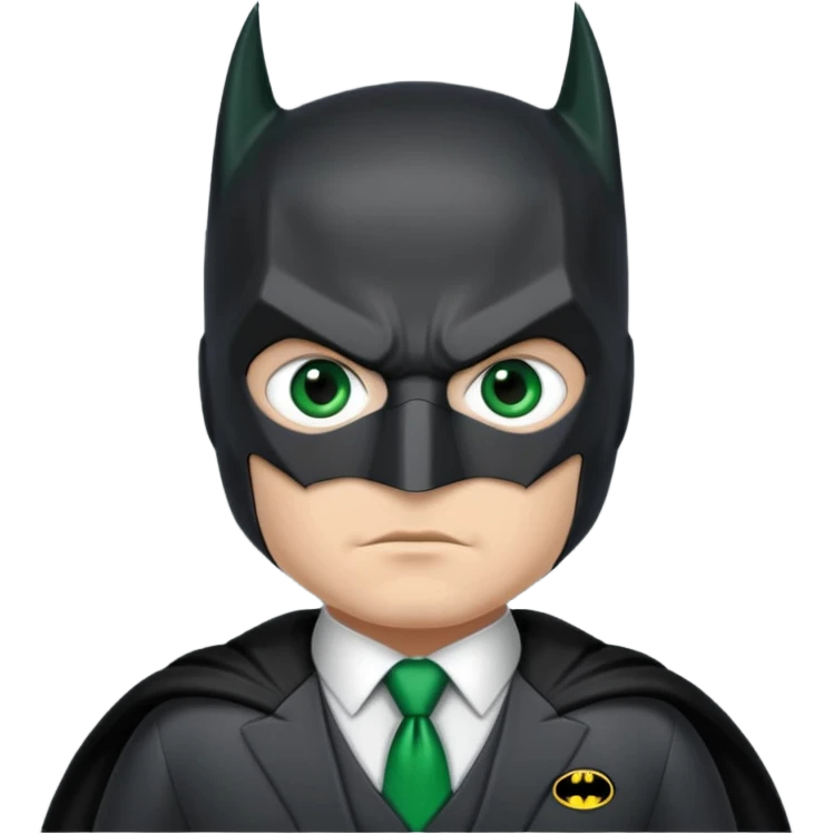 batman con ojos verdes  emoji