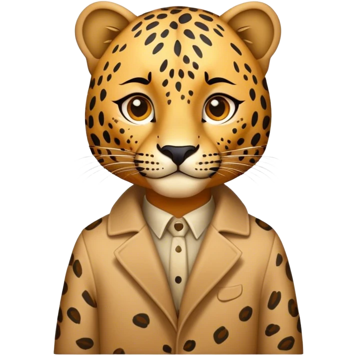 leopard full body emoji