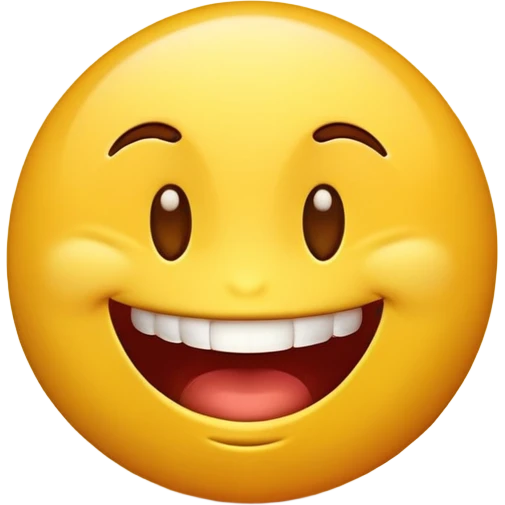 Yellow emoji biting its lip and looking to the side mischievously emoji