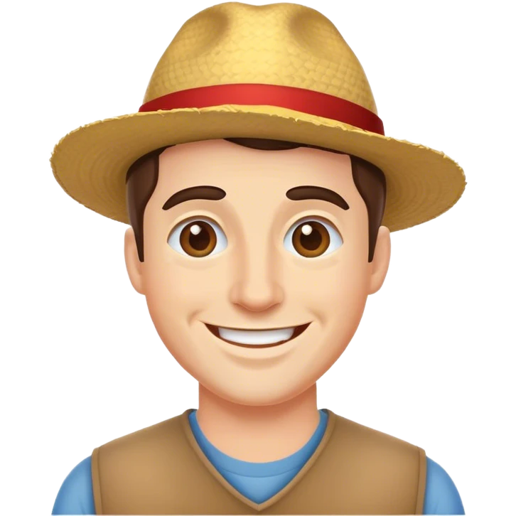 Canadian super happy man emoji