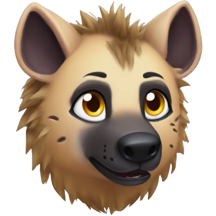 Kirby hyena emoji