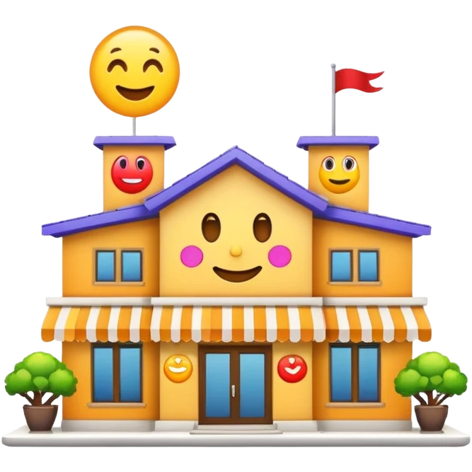 restaurant building emojis emoji