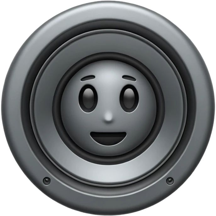 3d 스피커 이모지 emoji