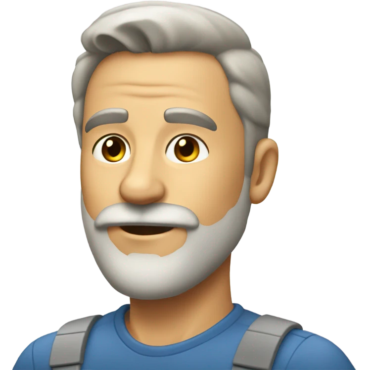 mature male with beard emoji