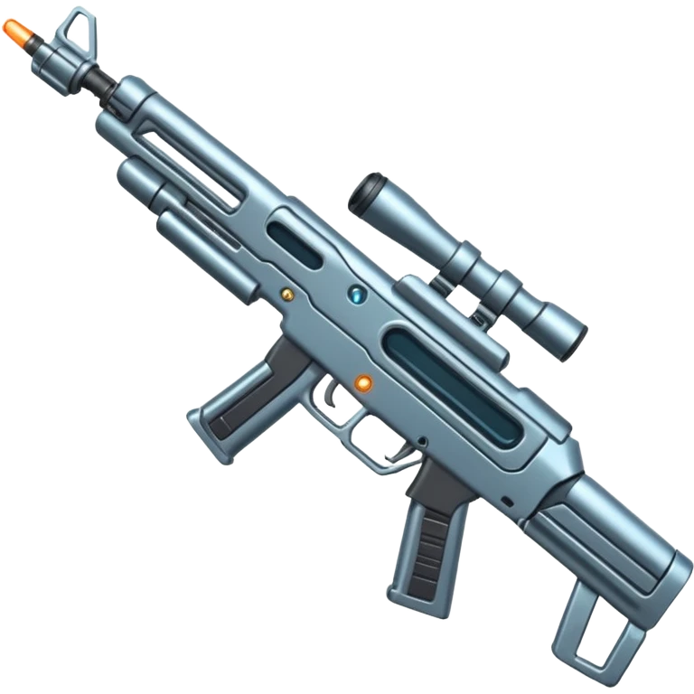 high tech space rifle emoji