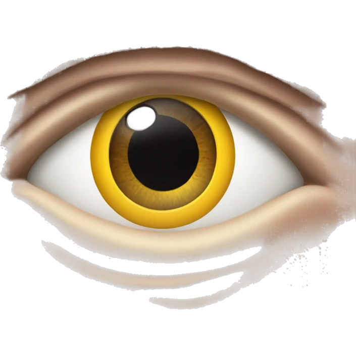 Eye looking through a key hole emoji