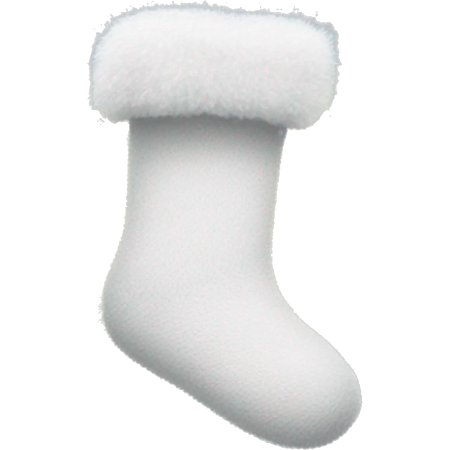 fuzzy white socks emoji