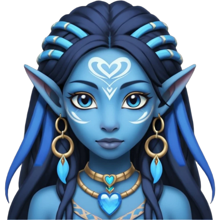neytiri with love eye heart emoji
